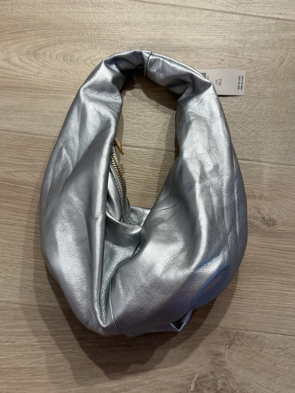 Shiraleah Milano Mini Hobo, Silver